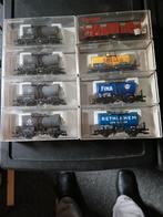 9 nieuwe fleischmann ho wagons, Hobby en Vrije tijd, Modeltreinen | H0, Gelijkstroom, Fleischmann, Ophalen of Verzenden, Analoog