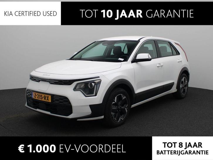 Kia Niro EV Light Edition 64.8 kWh | Navigatie | 17" LMV | C, Auto's, Kia, Bedrijf, Te koop, Niro, ABS, Achteruitrijcamera, Adaptive Cruise Control