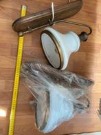 2 Zeer mooie authentieke wand lampen schemerlampen, Huis en Inrichting, Ophalen of Verzenden, Zo goed als nieuw, Glas