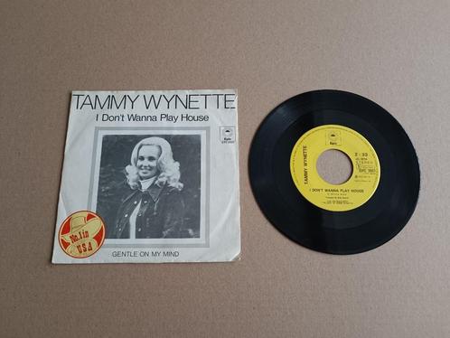 Single: Tammy Wynette - I Don't Wanna Play House (1974), Cd's en Dvd's, Vinyl Singles, Gebruikt, Pop, Ophalen