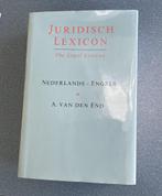 Juridisch lexicon Nederlands-Engels, Ophalen of Verzenden, Alpha, Zo goed als nieuw, MBO
