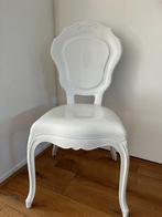 Mooie stoelen 6 stuks Nieuwstaat! Wit, Huis en Inrichting, Stoelen, Ophalen, Kunststof, Barok, Wit
