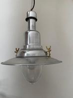 Visserslamp, Huis en Inrichting, Lampen | Hanglampen, Ophalen, Gebruikt, 50 tot 75 cm, Glas