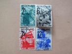BL   Nederland 244-247, Postzegels en Munten, Postzegels | Nederland, Ophalen of Verzenden, T/m 1940, Gestempeld