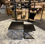Salon/bijzettafels 2-Delig Z-Vorm €79,- Direct/Leverbaar, Huis en Inrichting, Ophalen, Vierkant, Nieuw, Minder dan 50 cm
