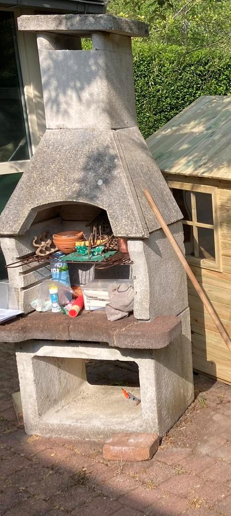 Barbecue steen (BBQ), Tuin en Terras, Tuinhaarden, Gebruikt, Ophalen
