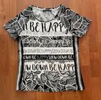 Betty Barclay mt 38 - shirt zwart/wit en strass-steentjes, Maat 38/40 (M), Zwart, Betty Barclay, Ophalen of Verzenden