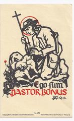 Mr69 prentje priesterwijding josef mesotten 1948, Ophalen of Verzenden, Gebruikt, Kaart of Prent