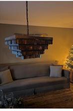 Landelijke bank - klein scheurtje, Huis en Inrichting, Lampen | Hanglampen, Ophalen of Verzenden, Gebruikt, Stof, 50 tot 75 cm