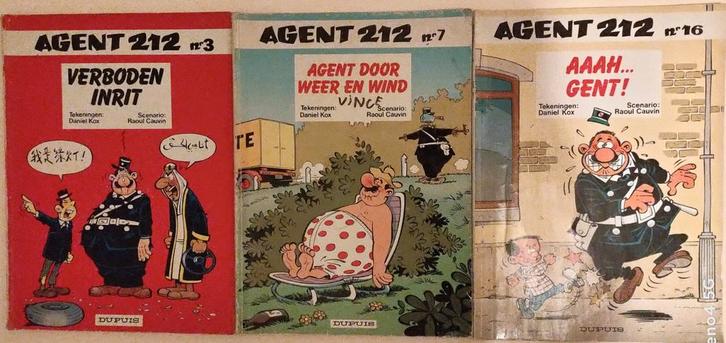 Agent 212  verschillende titels nummers:3-7-9-16 €4ps 1editi, Boeken, Stripboeken, Zo goed als nieuw, Meerdere stripboeken, Ophalen of Verzenden