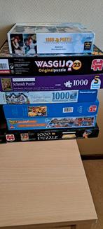 7 puzzels 1000 stukjes, Ophalen of Verzenden, Zo goed als nieuw