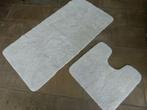 Sealskin Angora Badmat 140x70 cm met toiletmat Off-white, Huis en Inrichting, Ophalen of Verzenden, Zo goed als nieuw, Wit, Badmat
