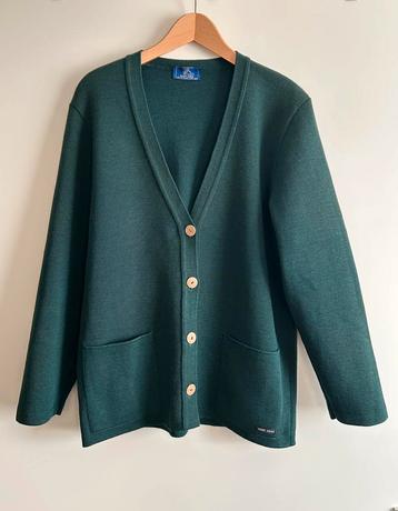 Saint James Wollen Vest, Groen, maat 38/40 beschikbaar voor biedingen