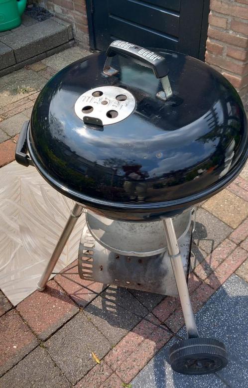 Weber BBQ 47cm, Tuin en Terras, Houtskoolbarbecues, Gebruikt, Met accessoires, Ophalen