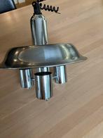 Vintage space age hanglamp chroom, Ophalen of Verzenden, Zo goed als nieuw, Minder dan 50 cm