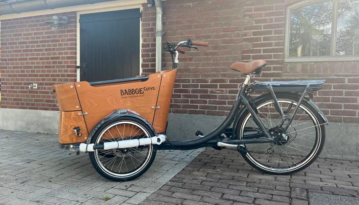 Nieuwe Babboe E bike curve, Fietsen en Brommers, Fietsen | Bakfietsen, Nieuw, Overige merken, 4 kinderen of meer, Elektrisch, Ophalen