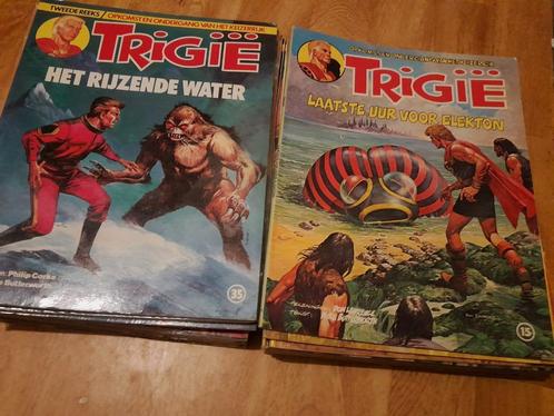 Trigie, Boeken, Stripboeken, Gelezen, Meerdere stripboeken, Ophalen of Verzenden