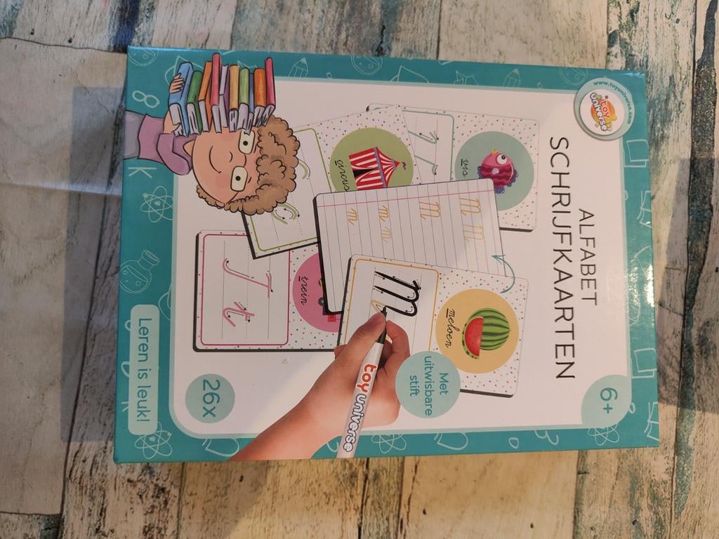 Alfabet Schrijfkaarten - Leer Schrijven!, Ophalen, Nieuw, Taal en Lezen
