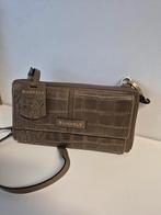 Burkely Leren Tasje Khaki - Nieuw!, Ophalen of Verzenden, Nieuw, Bruin, Schoudertasje