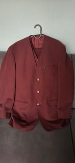 Mooie bordeauxrode herenkostuum (als nieuw), Kleding | Heren, Kostuums en Colberts, Maat 52/54 (L), Onbekend, Ophalen of Verzenden