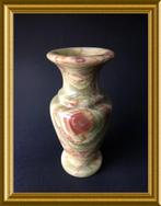 Mooie groene onyx vaas, Ophalen of Verzenden