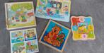 Houten Puzzels Set - Sesamstraat & Beren, 2 tot 4 jaar, 10 tot 50 stukjes, Ophalen of Verzenden, Zo goed als nieuw