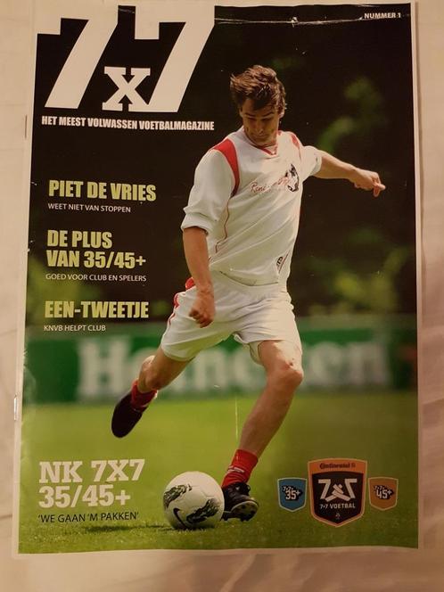 7x7 Voetbalmagazine, Verzamelen, Sportartikelen en Voetbal, Zo goed als nieuw, Boek of Tijdschrift, Overige binnenlandse clubs