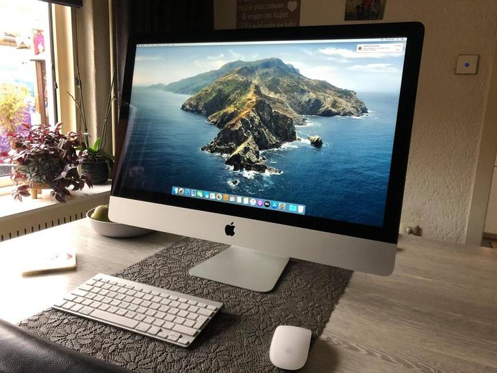 iMac 27 5K / 3,5 Ghz Quadcore / AMD Radeon 2 Gb / 1,12 TB, Computers en Software, Apple Desktops, Zo goed als nieuw, iMac, HDD en SSD