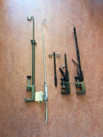 3 verschillende types infuusstandaard nieuw en gebruikt beschikbaar voor biedingen