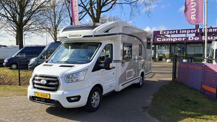 Super mooie luxe 4pers. Chausson- Titanium automaat 170 pk.!, Caravans en Kamperen, Campers, Bedrijf, tot en met 4, Half-integraal