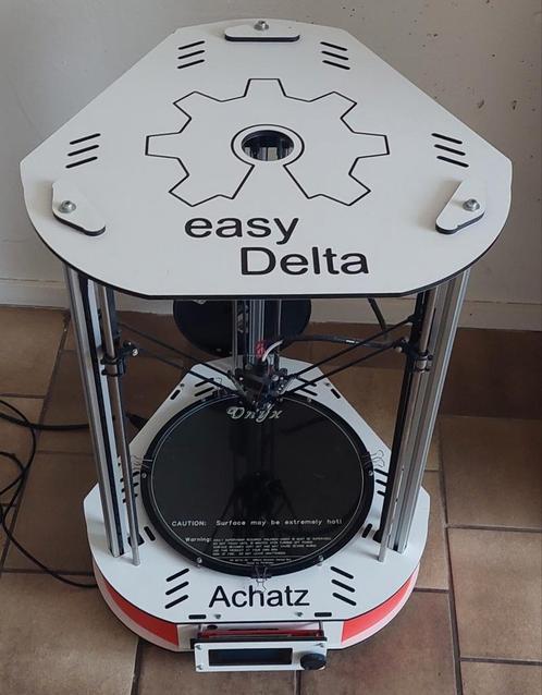 Te koop een gebruikte Easy delta Achatz 3D printer., Computers en Software, 3D Printers, Gebruikt, Ophalen