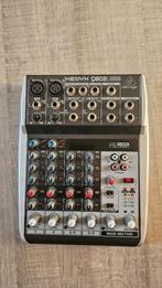 Behringer Xenyx Q802USB mengpaneel, Ophalen of Verzenden, Zo goed als nieuw, 5 tot 10 kanalen, Microfooningang