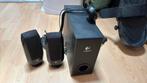 Logitech speakers met subwoofer, Computers en Software, Pc speakers, Ophalen, Gebruikt, Logitech
