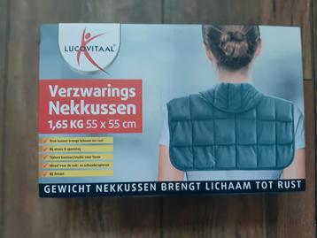 Lucovitaal Verzwaring Nekkussen 1,6kg - Nieuw in doos beschikbaar voor biedingen