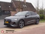 Audi e-tron Sportback 55 quattro S edition 95 kWh | Panorama, Automaat, Zwart, 95 kWh, 43 €/maand