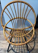 Vintage -Retro rotan /bamboe stoetje jaren 50/60, Ophalen of Verzenden, Gebruikt, Overige typen
