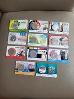 11 coincards 5 euro herdenkingsmunten, Ophalen, Koningin Beatrix, Euro's, Losse munt