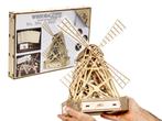 3D Houten Puzzel Dutch Mill - DIY Wood Builds, Verzenden, Minder dan 500 stukjes, Nieuw, Rubik's of 3D-puzzel