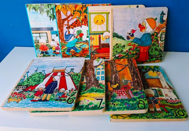 Oude Botjes leesboekjes serie 1/nr 1, 3-8 en 10, Boeken, Kinderboeken | Kleuters, Gelezen, Fictie algemeen, Ophalen of Verzenden