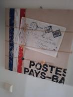 Canvas Schilderij - Postzegel Design, Ophalen of Verzenden