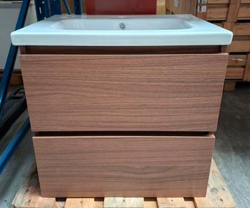 Badkamermeubel  60x46 cm walnoot 