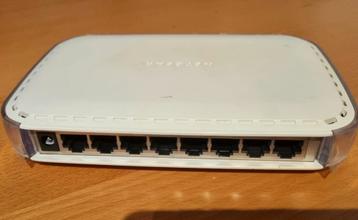 Netgear GS608 gigabit switch. 8-poorts  beschikbaar voor biedingen