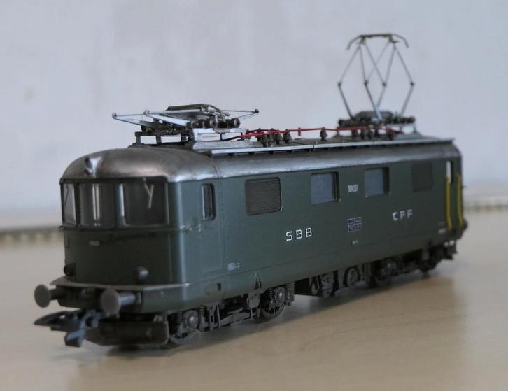 Lima Re 4/4 I, Hobby en Vrije tijd, Modeltreinen | H0, Gebruikt, Locomotief, Gelijkstroom, Lima, Analoog, Ophalen of Verzenden