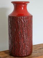 Vintage 60/70s West Germany Carstens Reptile vloervaas rood, Huis en Inrichting, Woonaccessoires | Vazen, Ophalen of Verzenden