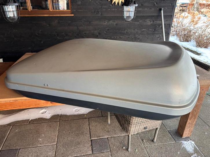 Gebruikte Hapro Roady dakkoffer in prima staat, Auto diversen, Dakkoffers, Gebruikt, Ophalen