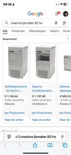 Professionele crusched schaaf ijsmachine  crushed ijs maxima, Verzenden, Zo goed als nieuw