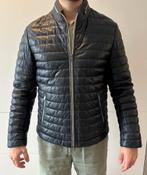 NIEUWE Leren jas Milestone Tereno . Maat L (52). Lamsleer, Maat 52/54 (L), Blauw, Nieuw, Milestone