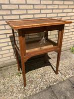 Antiek Theekastje art deco dranktafel eikenhout, Ophalen