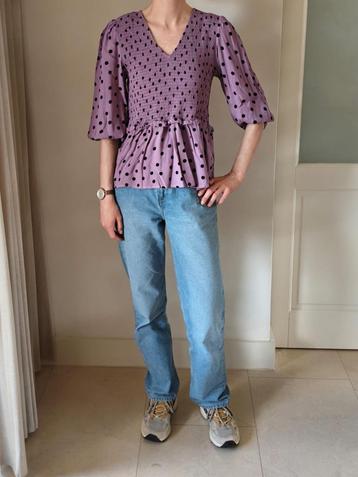 Polkadot blouse – Modström maat XS beschikbaar voor biedingen