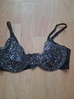 zwarte glitter bh, 80C, Kleding | Dames, Ondergoed en Lingerie, Ophalen of Verzenden, Zwart, BH